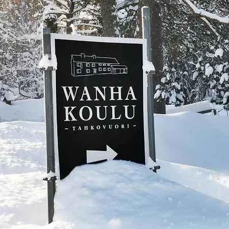 Wanha Koulu Tahko Onnela, 4mh, Palju, Sauna, Tupakeittioe, Wifi, Liikuntasali, Rinteetsparavintola 6km, Lemmikit Ok, Edukas *